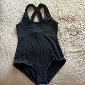 ARQ black Cleo Leo bodysuit L